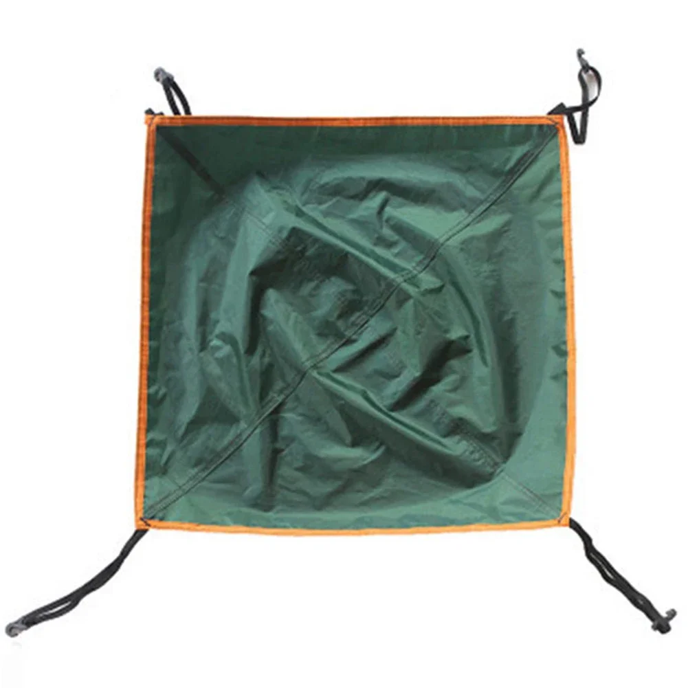 Tent Canopy Tent Tarp Brand New For 3-4 People Sunshade Tent Canopy 210T Silver Coated Cloth 56*56cm About 60g