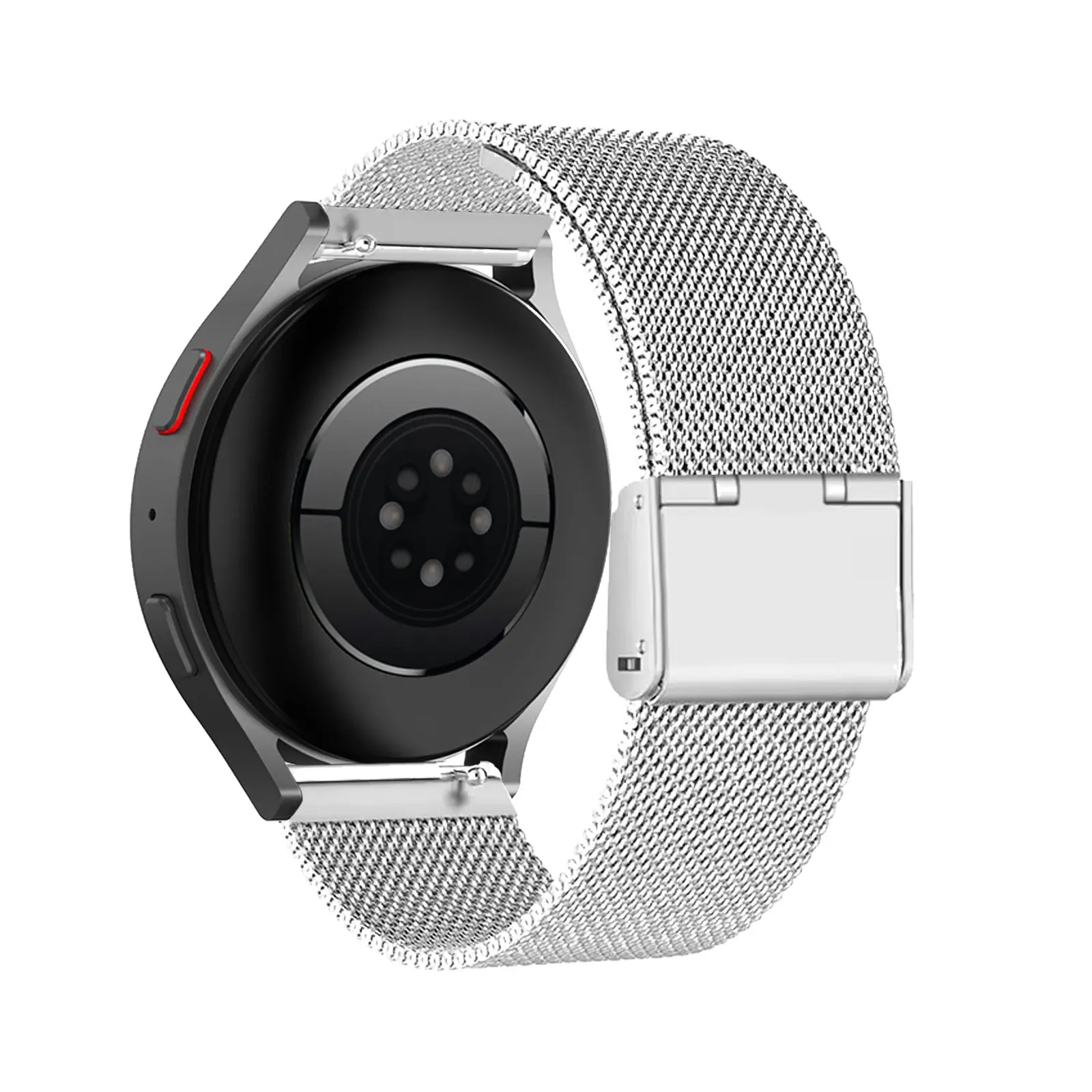 

Metal Bands for Samsung Galaxy Watch 4 Classic (42mm/46mm) Band, Stainless Steel Mesh Breathable Strap