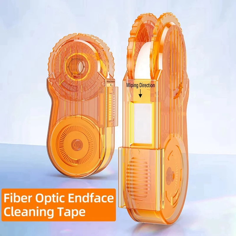 เครื่องทําความสะอาดไฟเบอร์ออปติก CASSETTE Fiber End Face ทําความสะอาดกล่อง Pigtail CLEANER สําหรับ FC/SC/ST/LC ไฟเบอร์ออปติกเครื่องมือทําความสะอาด