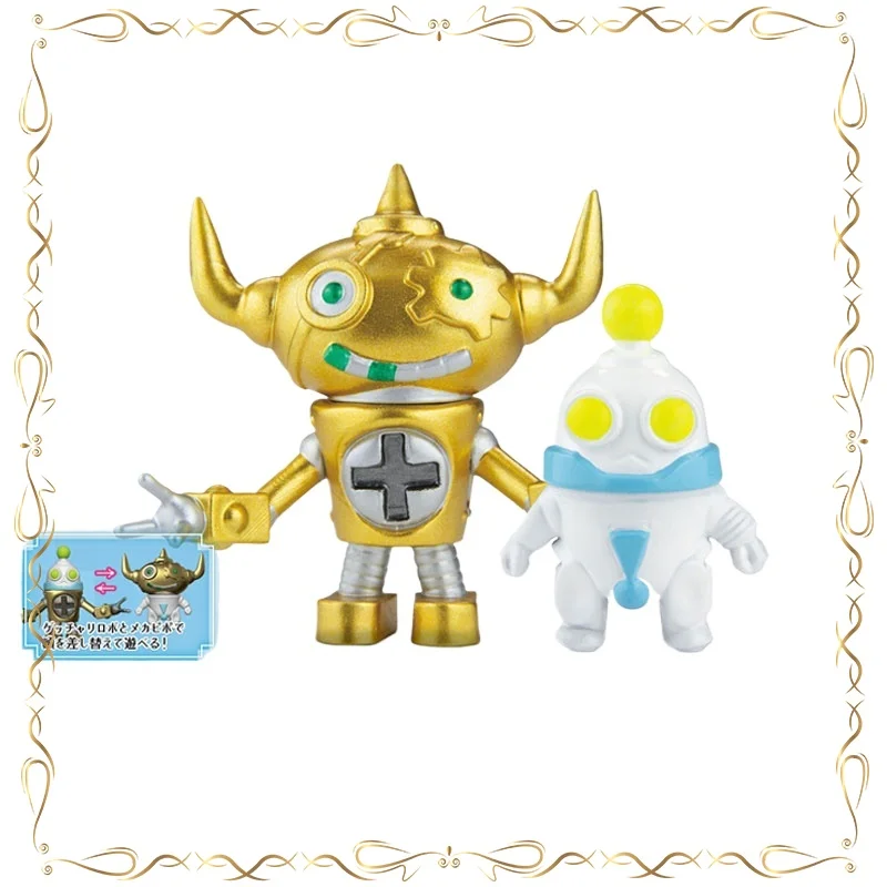 Ox Horn Robot Kawaii Q-version Keepsake Collection Ornament Action Figure Model Toys