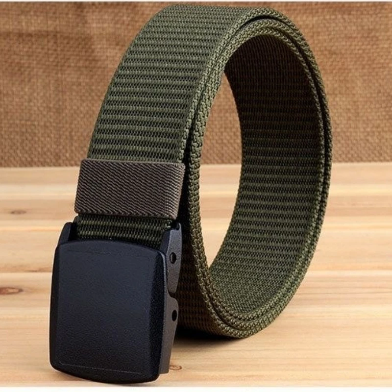 High-Quality Men's Nylon Belt Outdoor Hunting Multi-functional Tactical Canvas Belt for Adventure And Everyday Use