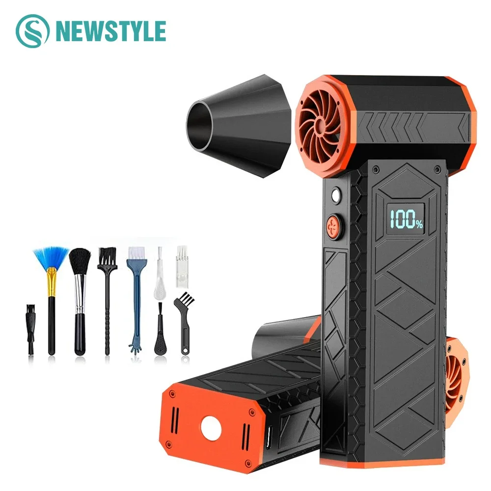 

Многофункциональный мини-турбовентилятор 180000 об/мин с регулируемой скоростью, мощный турбовентилятор, перезаряжаемый, с рабочей подсветкой, для чистки автомобиля