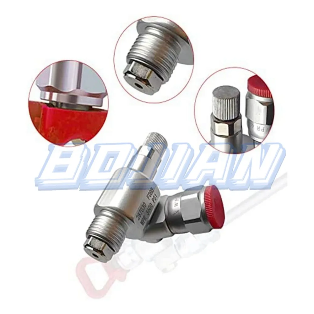 Clean-Sh-Ot Shut-Off Valve,Pressure Airless Paint Spray Extension Anti-Spitting Valve Airless Spray Adapter Joint 287030