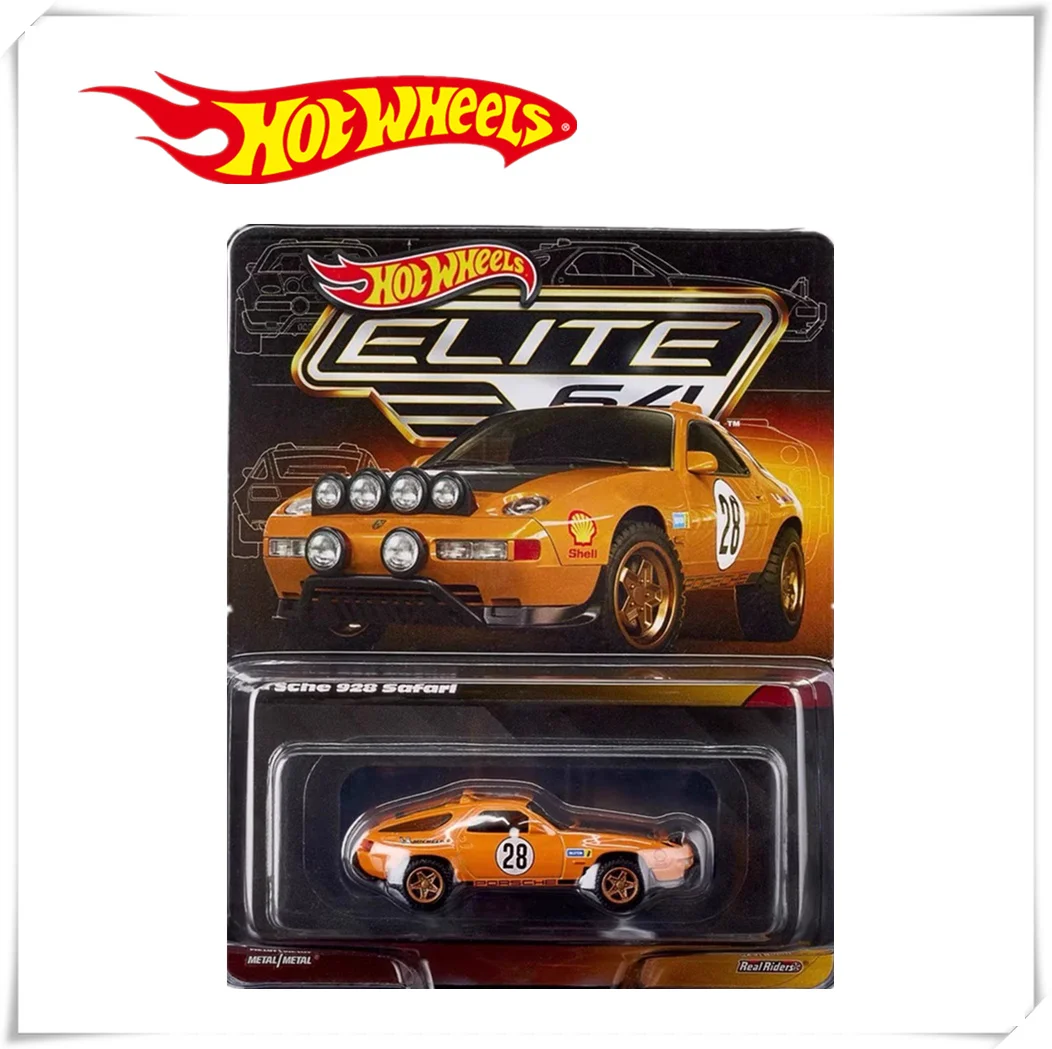 2024 New Mattel Hot Wheels 1/64 Rlc Elite Series Metal Porsche 928 Safari Kids Gift Ornaments Car Model Toys