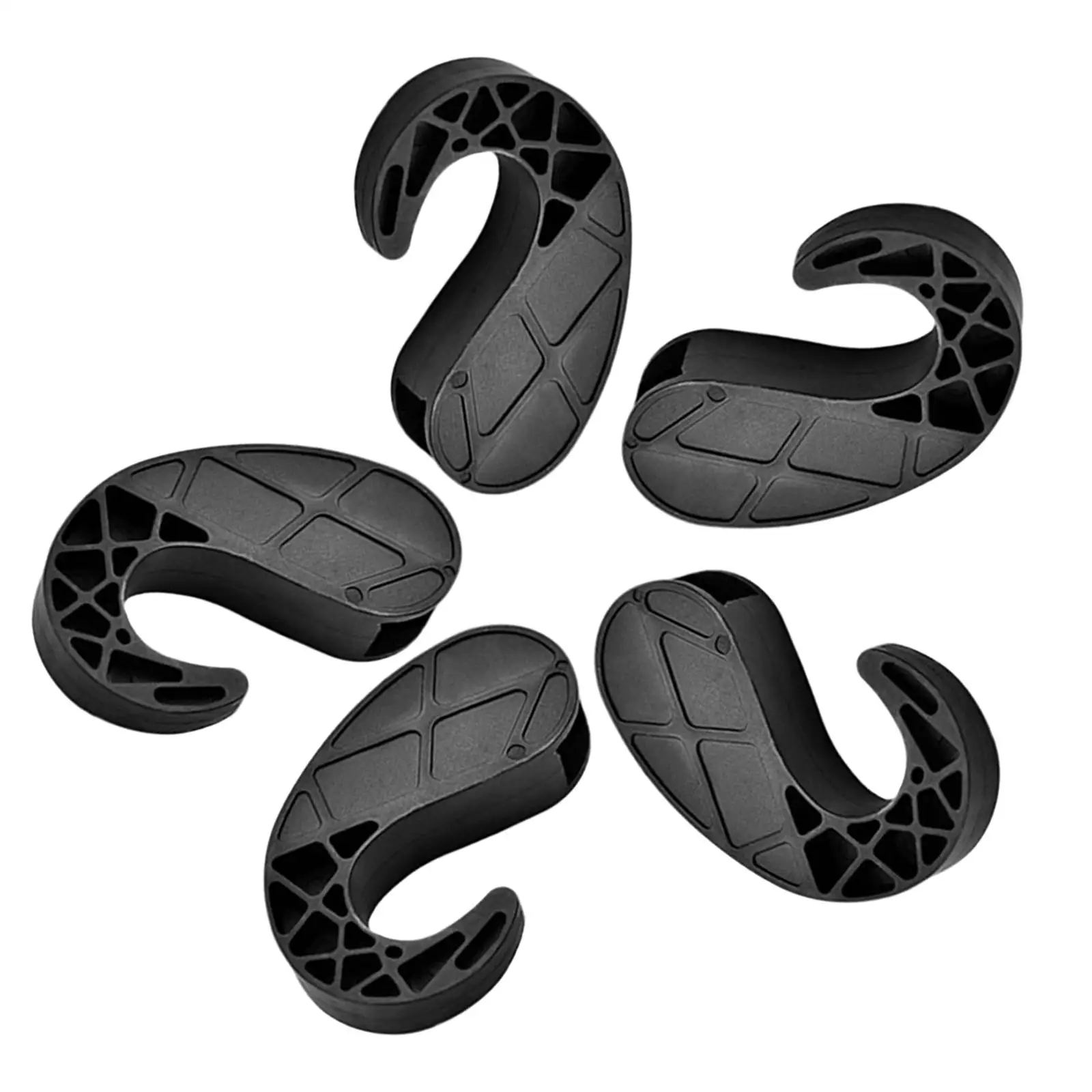 

5 шт. эластичные крючки для веревки, запасные части, аксессуары, крючки для банджи-шнура для уличного холста