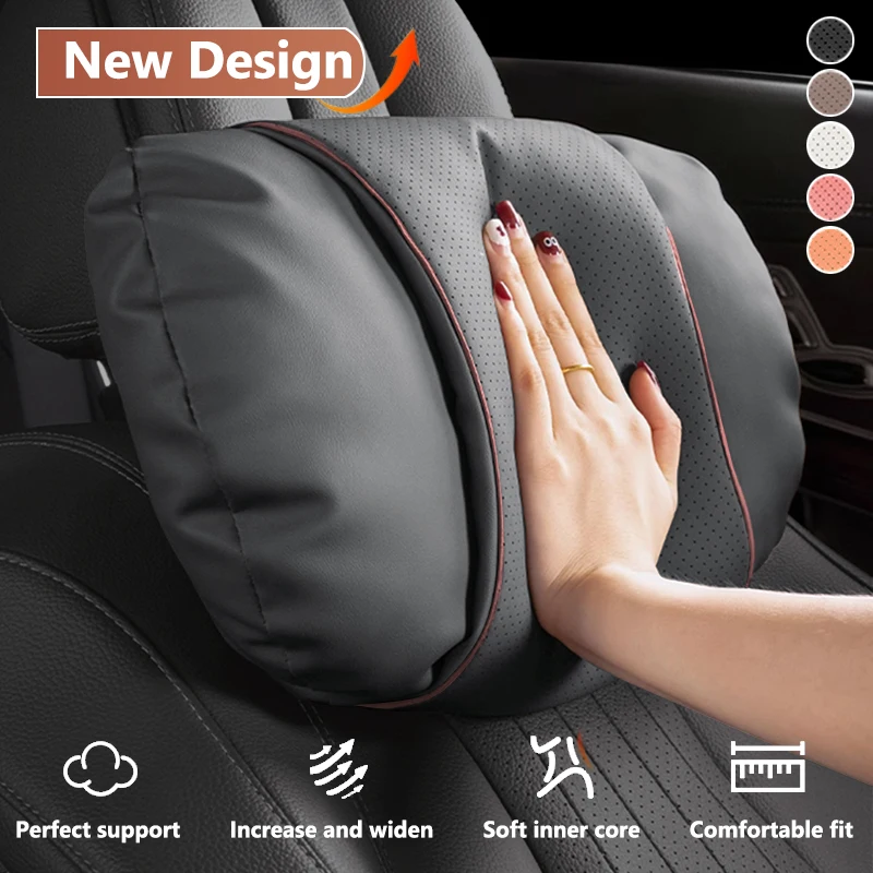 

For Ford F150 F-150 F 150 Expedition Edge MK1 MK2 Car Seat Headrest Neck Pillow Cushion Breathable Protect Relieve Neck Fatigue