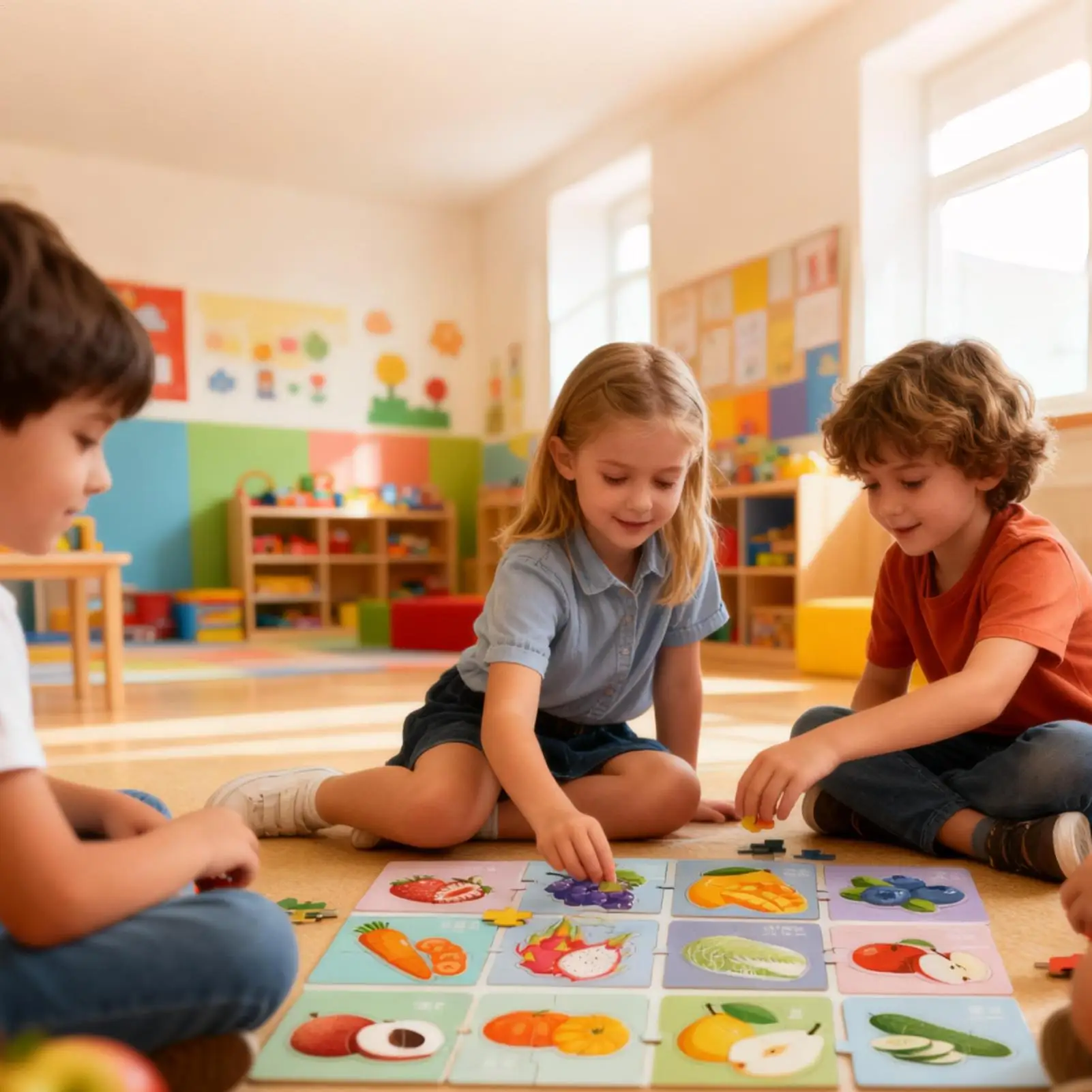 Jigsaw Puzzles Educational Fun Recognition Development Toy Jigsaw Puzzles For Child For Kids Girls Children Traveling Business