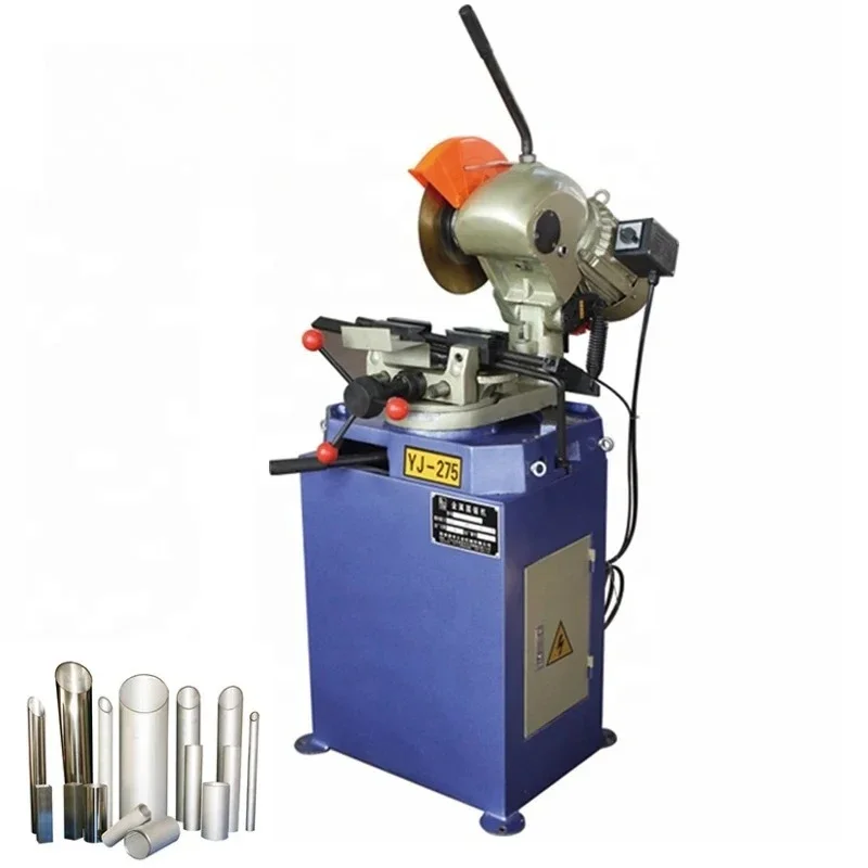 

YJ-275S Pipe Profile Manual Circular Saw Square Stainless Steel Tube Cutting Machines Pipe Cutting Machine