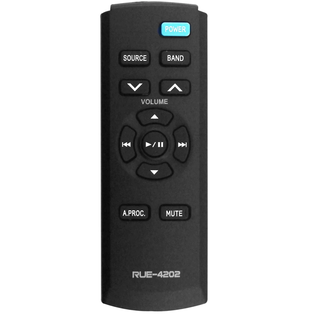 ABUORUE-4202 Replace Remote for Alpine Car Stereo CDE-HD137BT CDE-HD138BT CDE-HD148BT CDE-164BT CDE141 UTE93DAB CDE-190R
