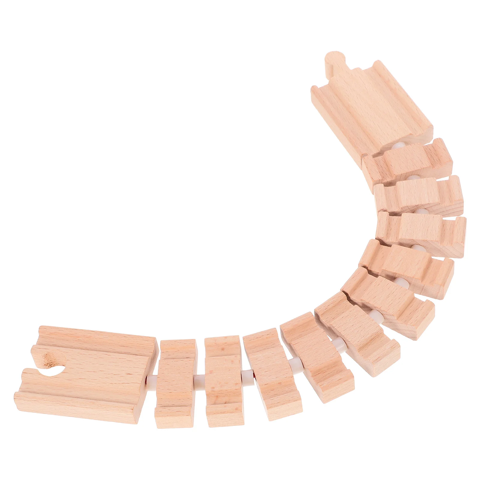 Train Bulk Track Wooden Playthings Supplies 3d Puzzle Woody Toy for Child Puzzles Jigsaw