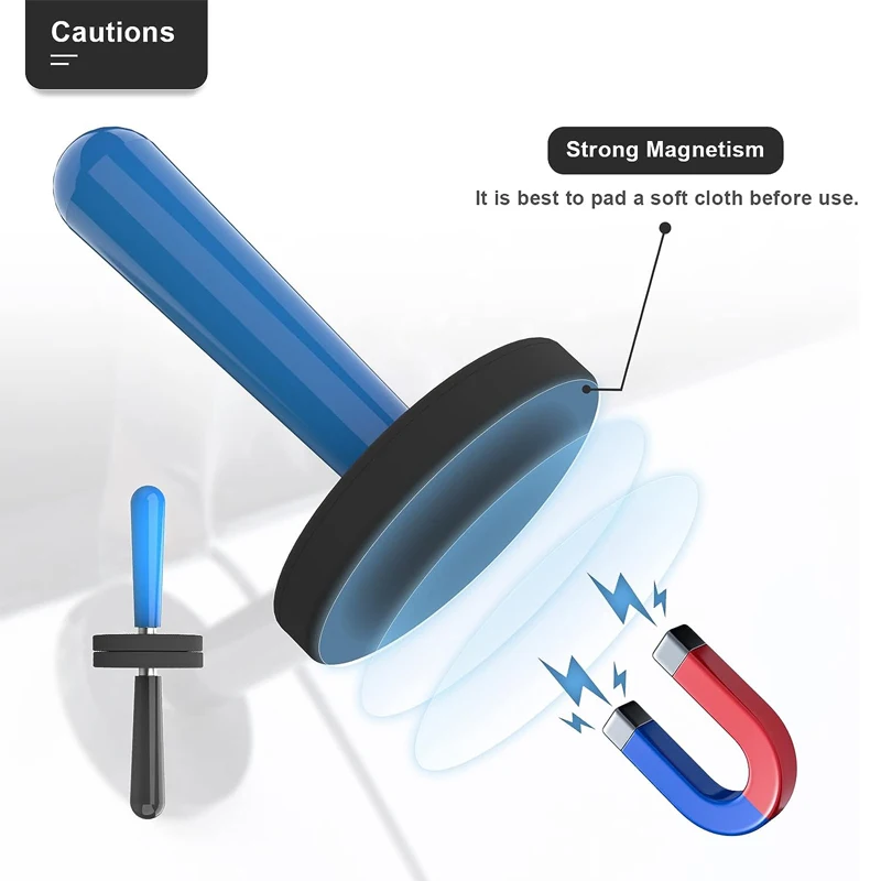 Narzędzia do owijania winylu 6 sztuk/2 sztuk Chwytak do owijki samochodowej Uchwyt na magnesy do znaku Winylowe przyciemnianie okien Uchwyt do