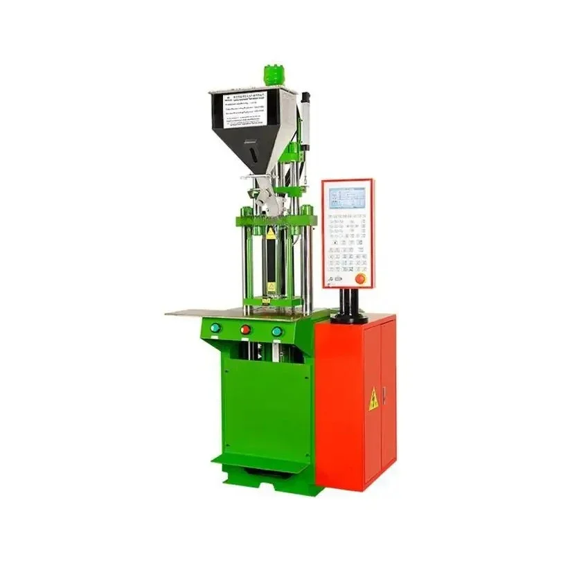 Small Vertical Plastic Injection Molding Hine For Making Electrical Plug Socket