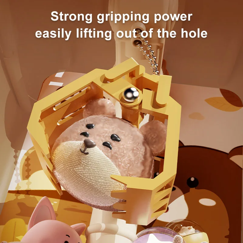 STLF آلة مخلب تعليمية مخصصة للأطفال تعمل بقطع النقود المعدنية لعبة تفاعلية لهدايا عيد الميلاد للفتيات #6