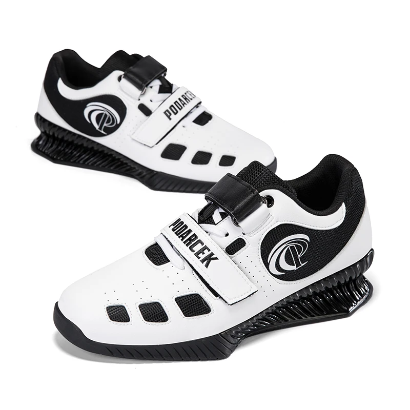 Men New Weightlifting Shoes Strong Big Size Strength Support Top Quality Male Professional Hard Pull Cross-Trainer Squat Shoes