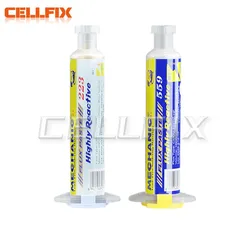 MECHANIC High Activity Solder Paste No Cleaning Solder Oil UV559/223 10cc Repair PCB BGA Main Board Circuit Board Solder Flux