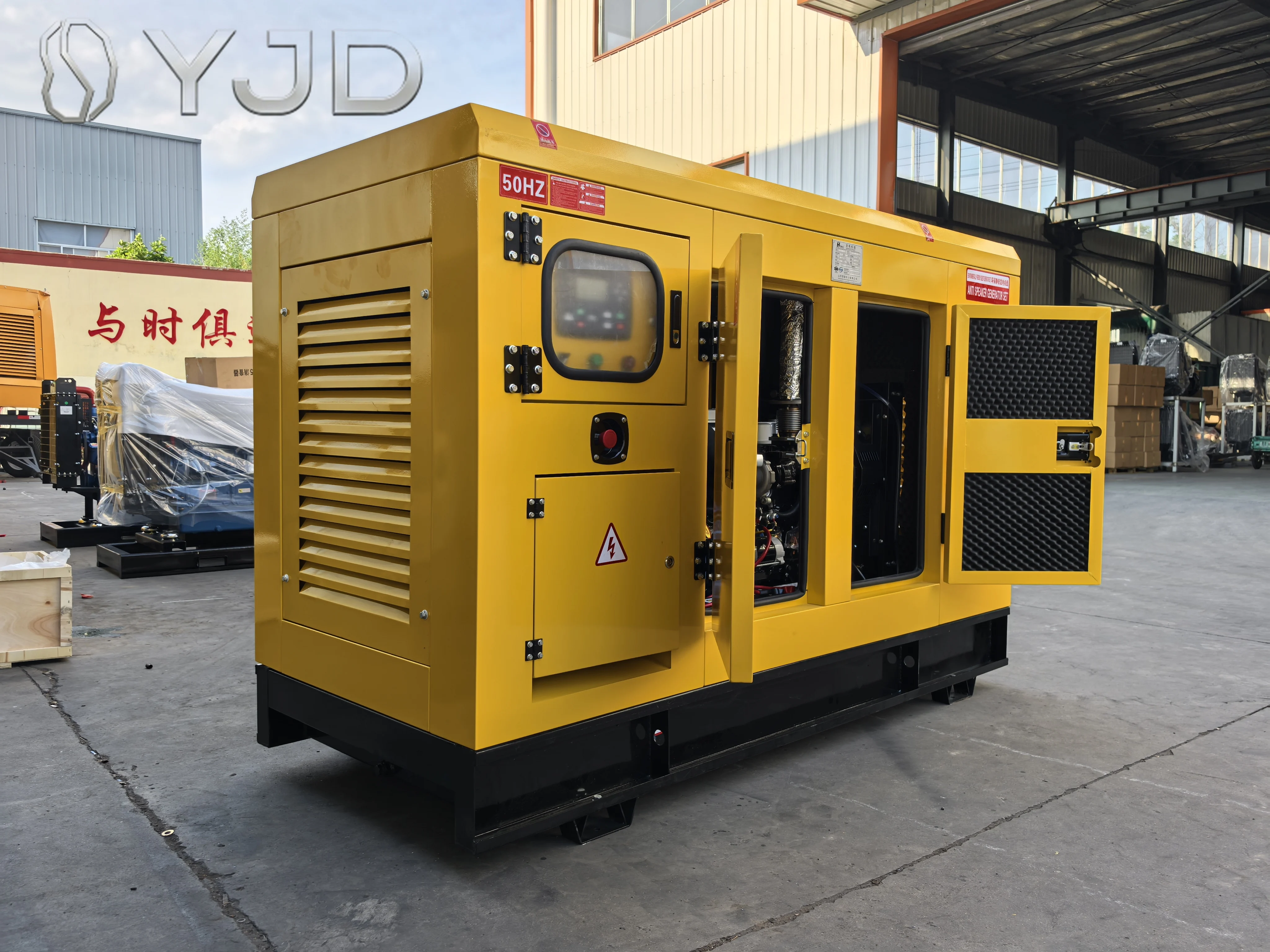 100kva to 500kva Diesel Genset Power Silent Type with 1800 Rpm Speed Soundproof DG Set