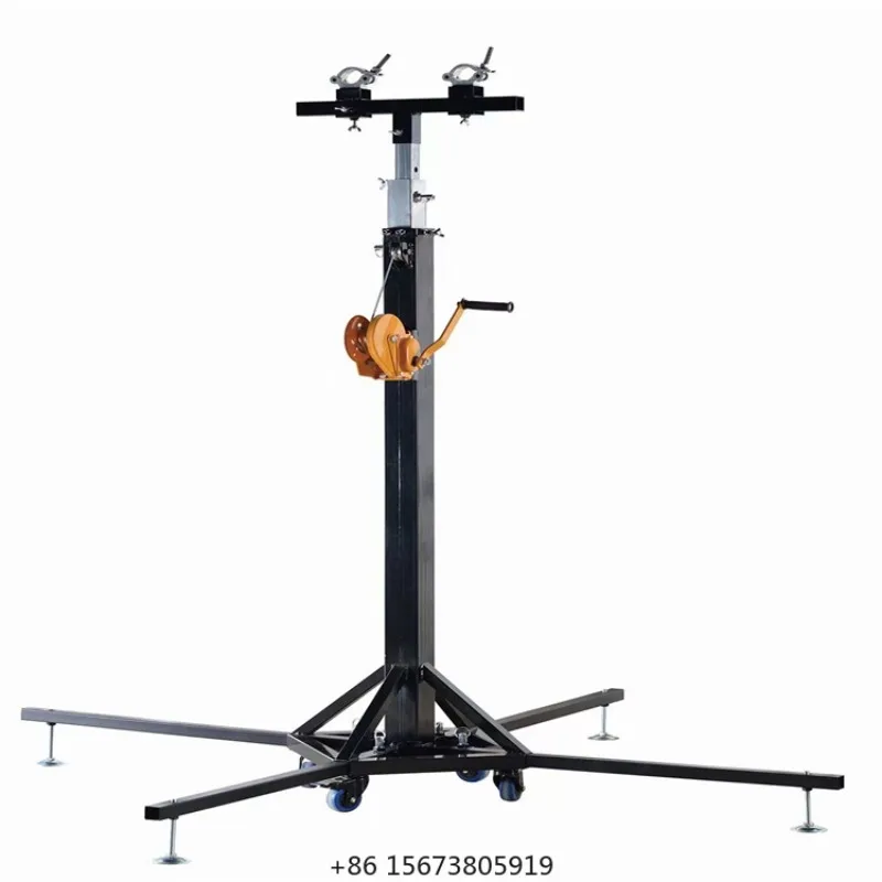 

6-метровая ручная транспортная тележка для световых конструкций (кренк-стенд)