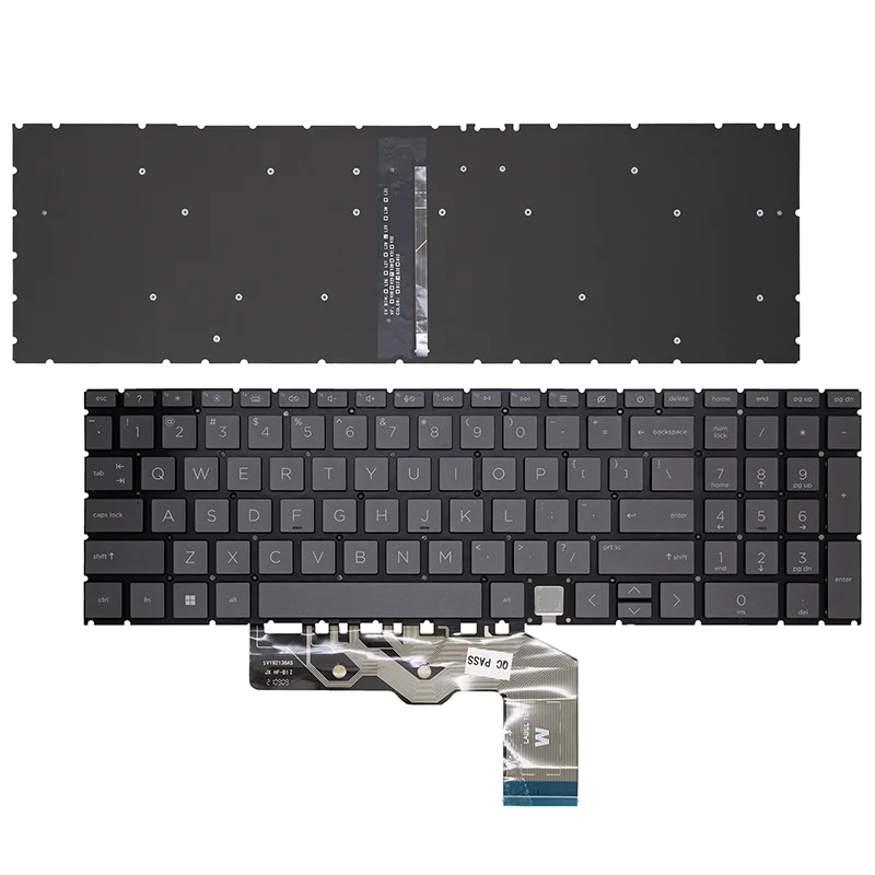 US/UK/RU/PO/JP/FR/NE/LA/AR/GR/TU/IT/SP Language Layout Backlight Keyboard For HP ENVY 15-ED 15-EE TPN-C149