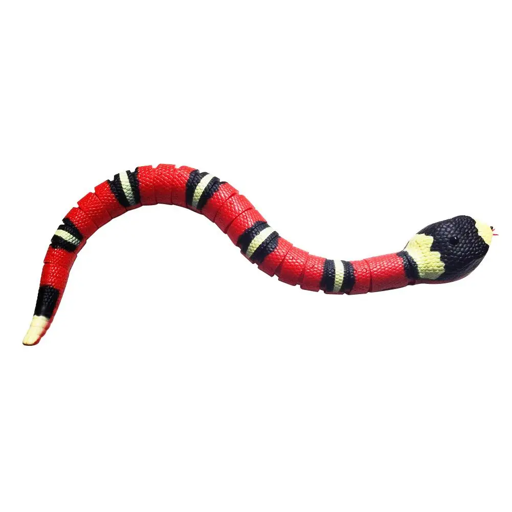 Smart Sensing Convenient Snake Toys USB Rechargeable Automatic Funny Cat Game Interactive Toys Electric Training Pet Accessories