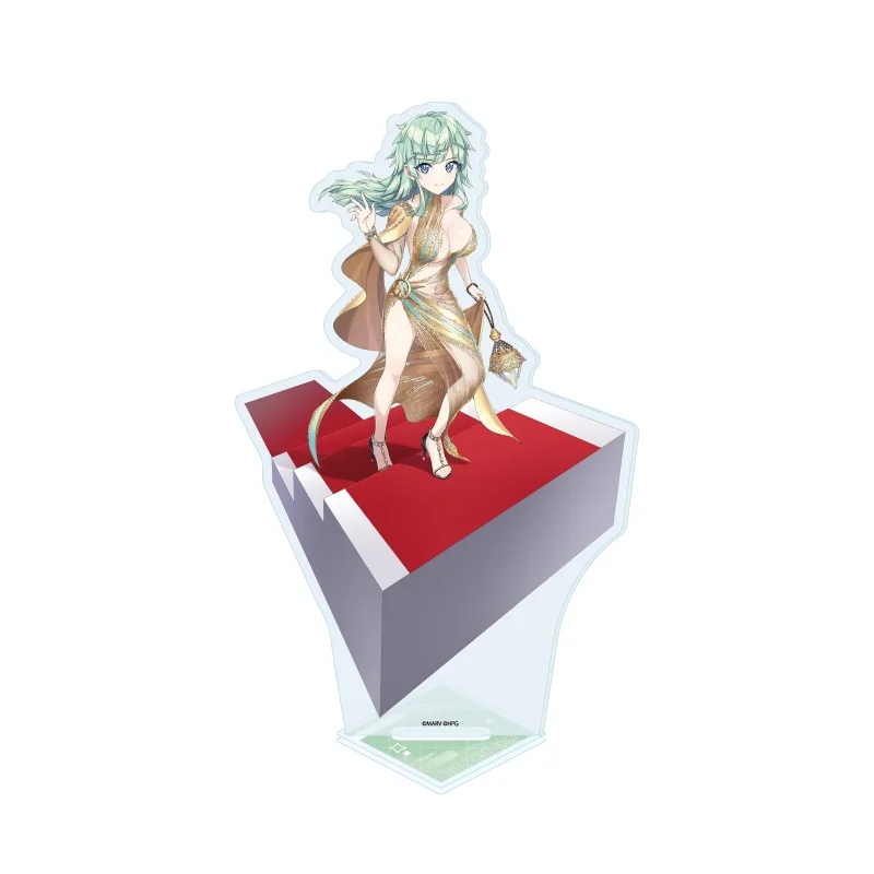 Anime Dolphin Wave Acrylic Stand Sign figure Stand Plate Cosplay Prop Decor Product Creative present Firend Christmas Gifts