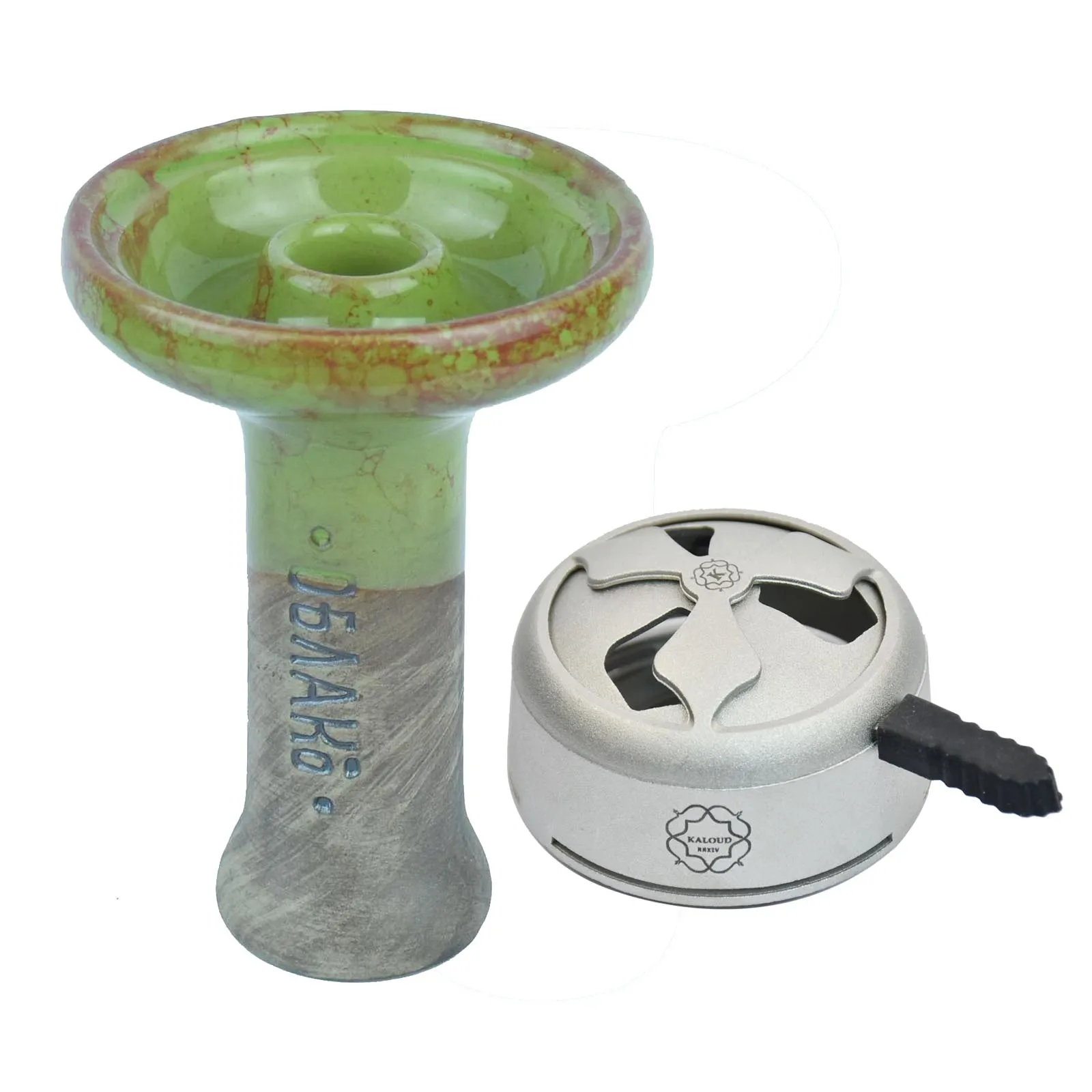 Color Glaze Hookah Bowls Shisha Charcoal Holder Ceramic Tobacco Heat Managerment System Oblako Chicha Cachimba Accessories