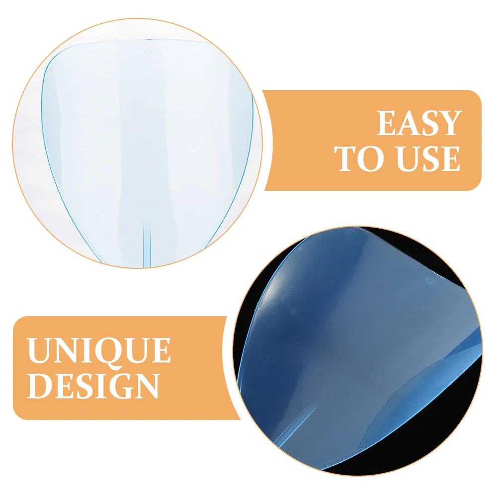 

2pcs Hair Salon Haircut Cover Eye Protection Beauty Spa Hairdressing Shield Barber Hair Coloring