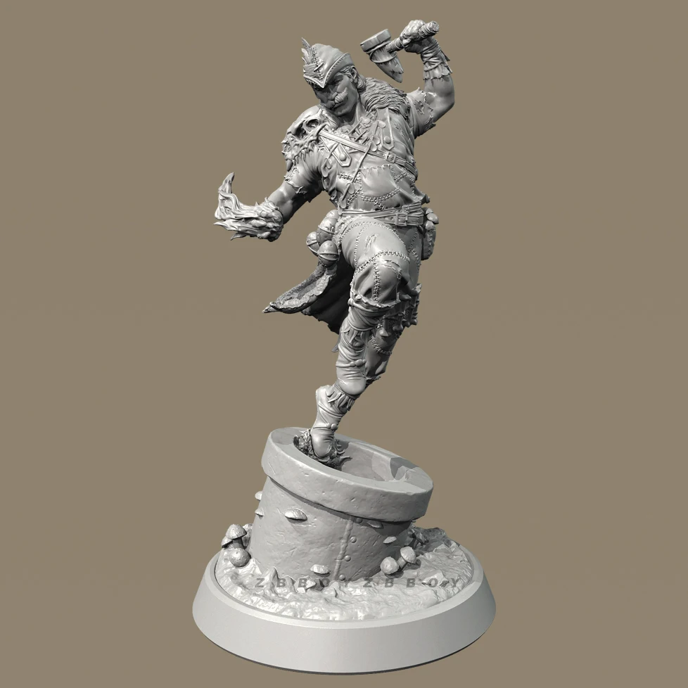 

Высота человека, 45 мм, 60 мм, наборы моделей из смолы, фигурка бесцветная и самособранная (3D-печать) TD-7568/3D