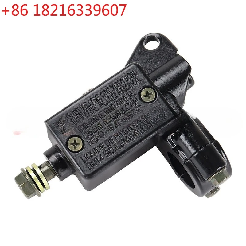 TAO M10x1.25mm Front Right Hydraulic Brake Master Cylinder For Pit Dirt Bike  Quad Motorcycle