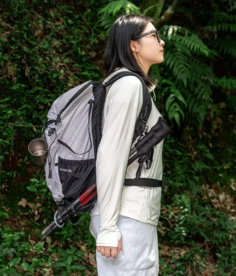 Wanderstock-Befestigungsriemen, Rucksack-Zubehör, einfache elastische Schlaufe, schnelle Installation, keine Demontage, Outdoor-Camping-Trekkingstockhalter – Detail 14
