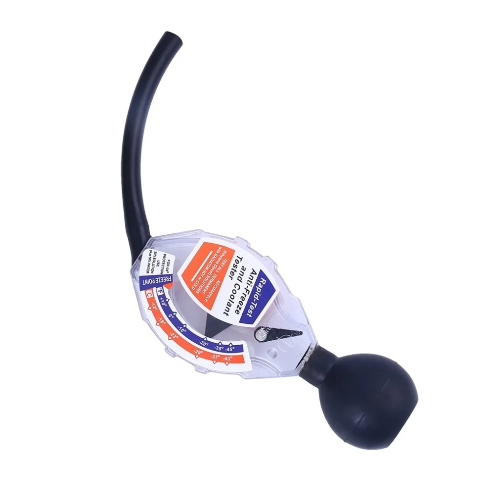 Car Maintenance 8.34 2.83 1.88 Inches Coolant Tester Winter for temp -12 C To -43 C Summer for temp 125 C-131 C for ps