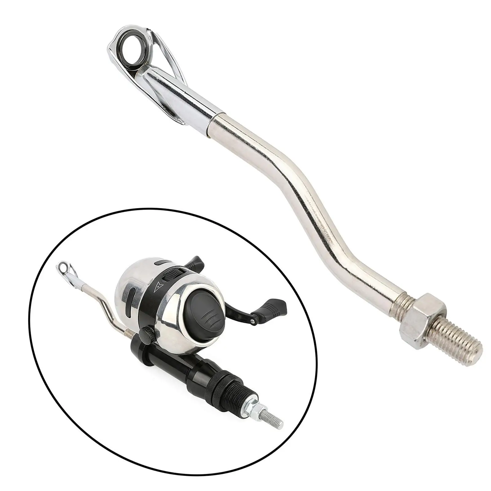 

Universal Wire Guide Rod Stainless Steel Fishing Reel Mount for Outdoor Sports Equipment and Archery