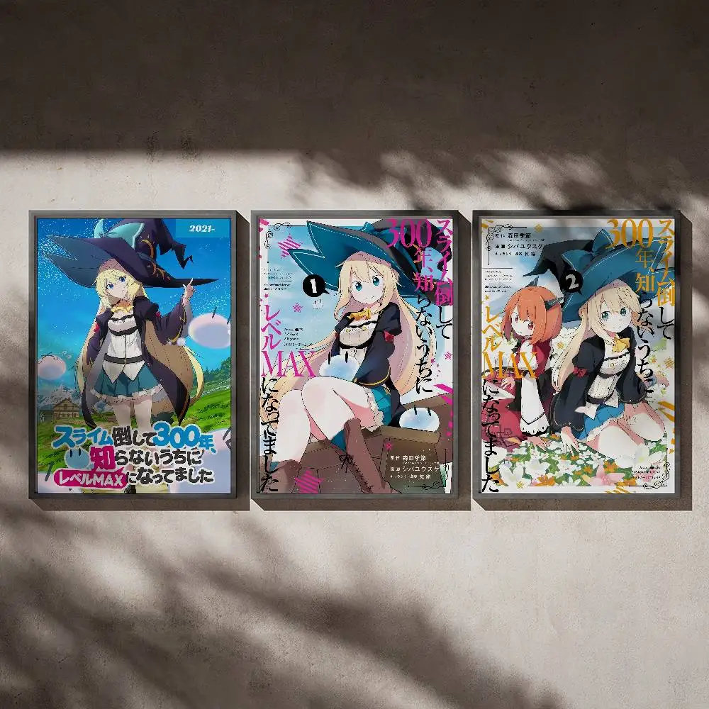 

Ive Been Slimes For 300 Years Poster Posters,waterproof Paper Stickers,coffee Shops,bar Living Rooms