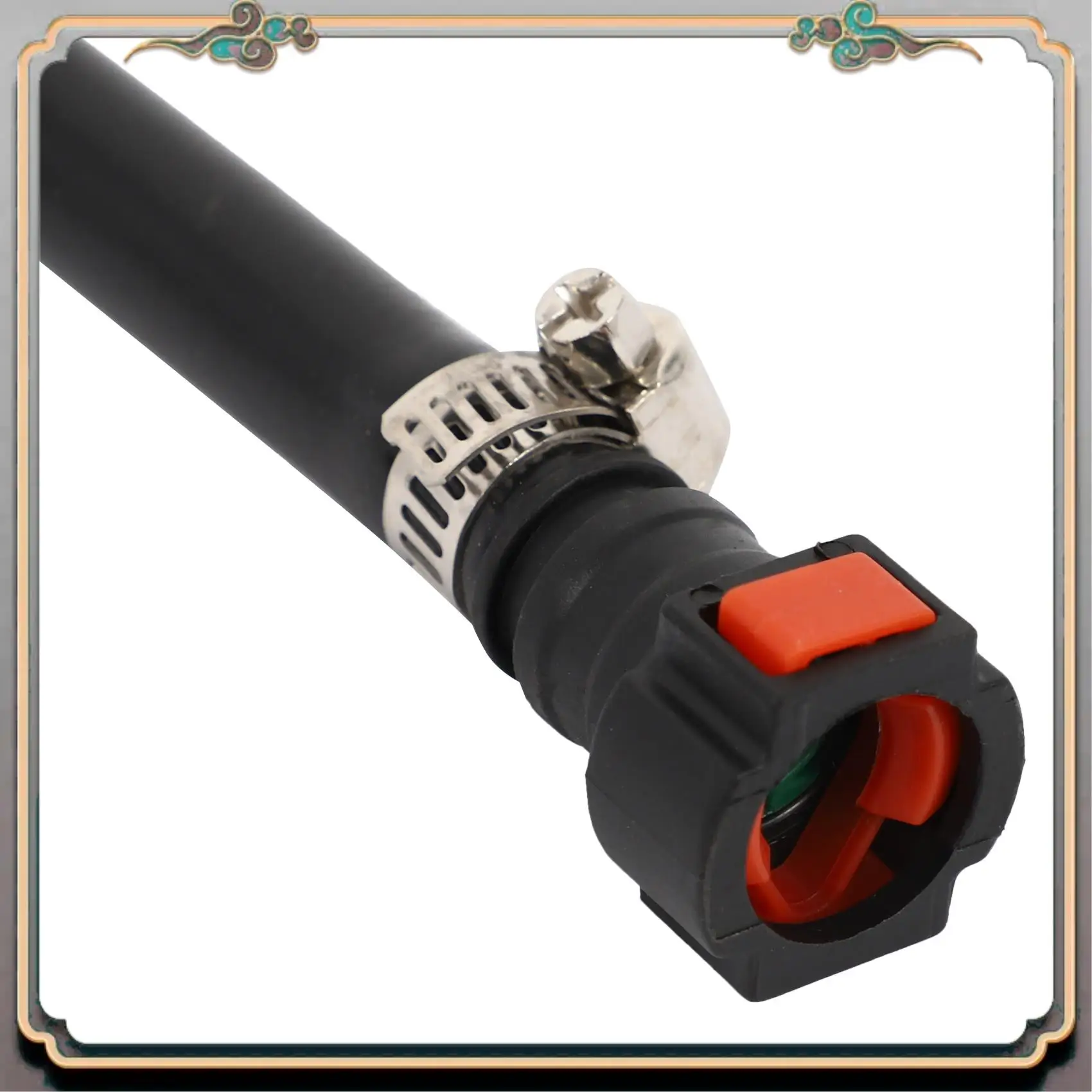 

Reliable-Quick Connected Fuel Injection Pump Pressure Tester Gauge With Valve 0-100PSI