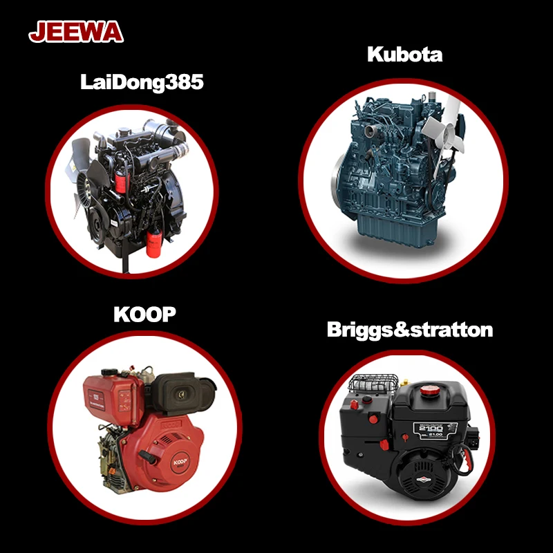 Landwirtschaftlicher Haushaltsbagger 0,9 Tonnen Kubota Dieselmotor Kleinbagger hydraulischer Raupen-Minibagger anpassbar