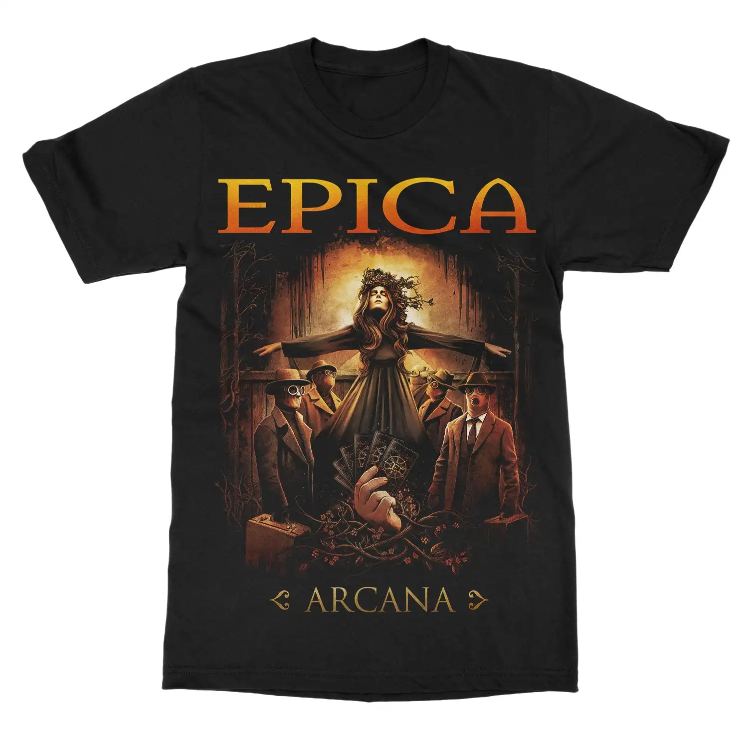 Epica THE PHANTOM AGONY Band T-Shirt 100 % Baumwolle Grafik-T-Shirt Herren Damen Sommer Streetwear Top – Detail 2