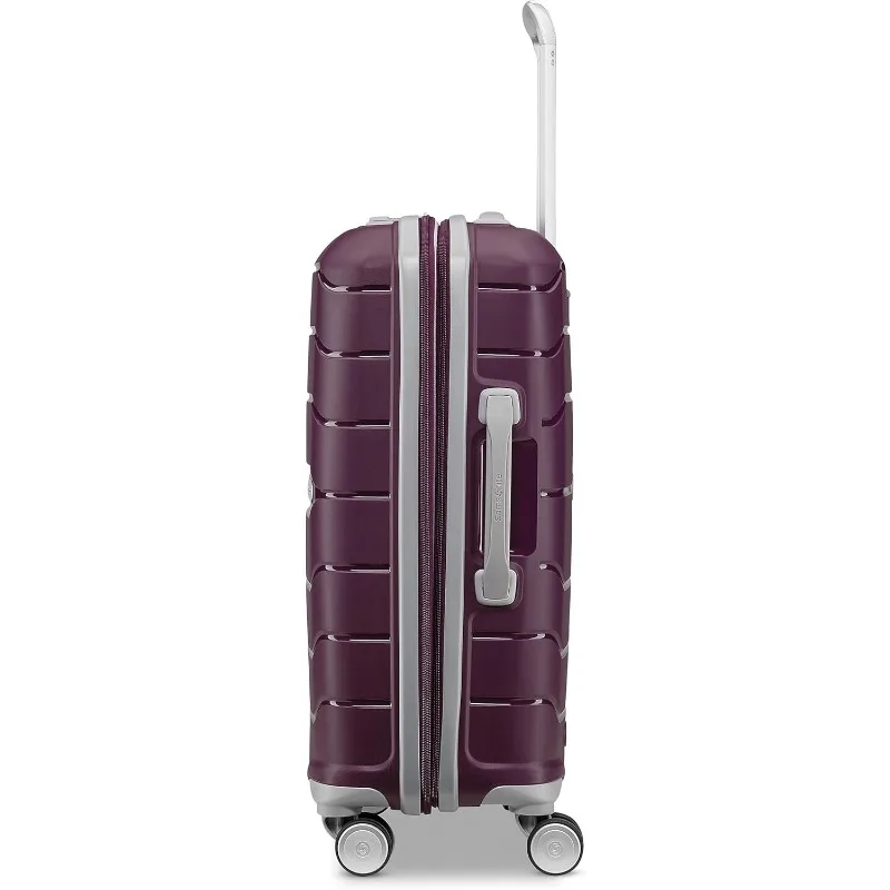 Samsonite Freeform Hardside Expandable with Double Spinner Wheels, Amethyst Purple, 2-Piece Set (20/28)