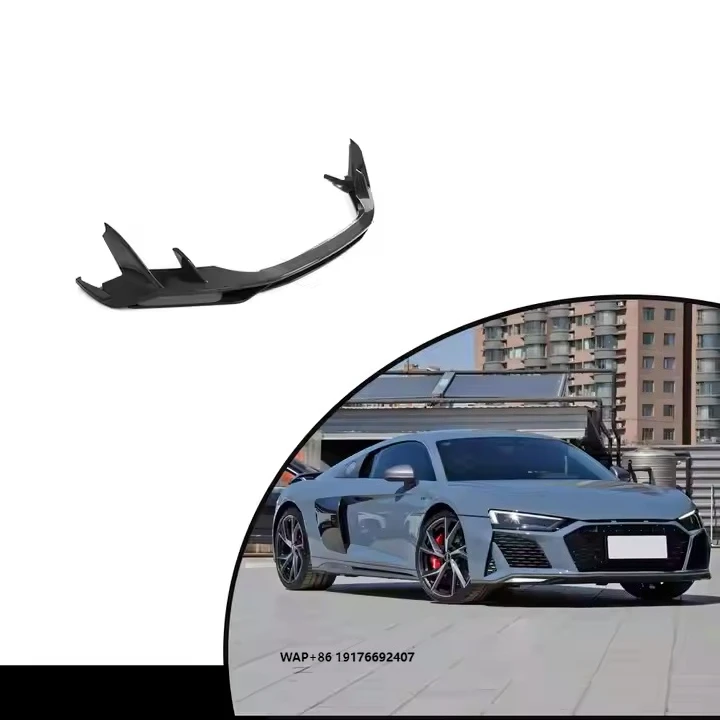 

Dry Carbon Fiber Front Bumper Lip forAudi R8 V10 Coupe 2023UP