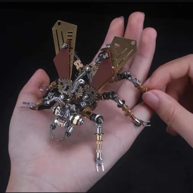 

Mechanical Insect Series 3d Metal Assembly Flying Ant Firefly Model Art Display Piece Charm Collectible Gift Series Ornaments