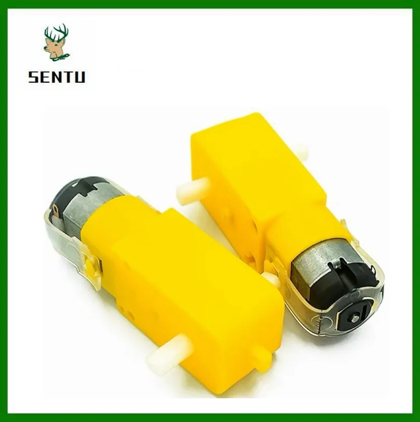 TT Motor Single shaft  biaxial Smart Car Robot Gear Motor for Arduino Wholesale  Motor Smart Robot Car