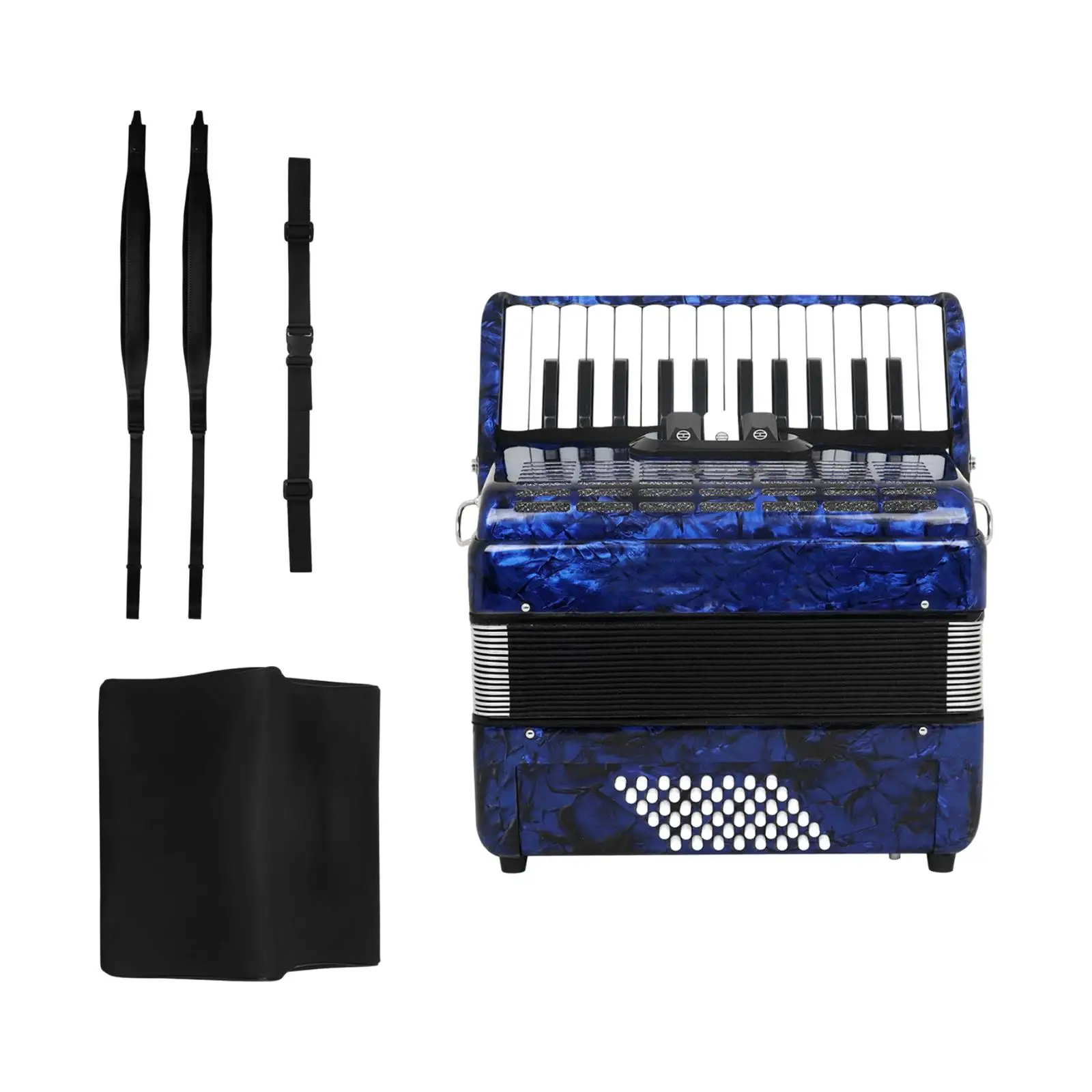 26 Key 48 Bass Accordion Sensitive Button Piano Accordion for Music Lover