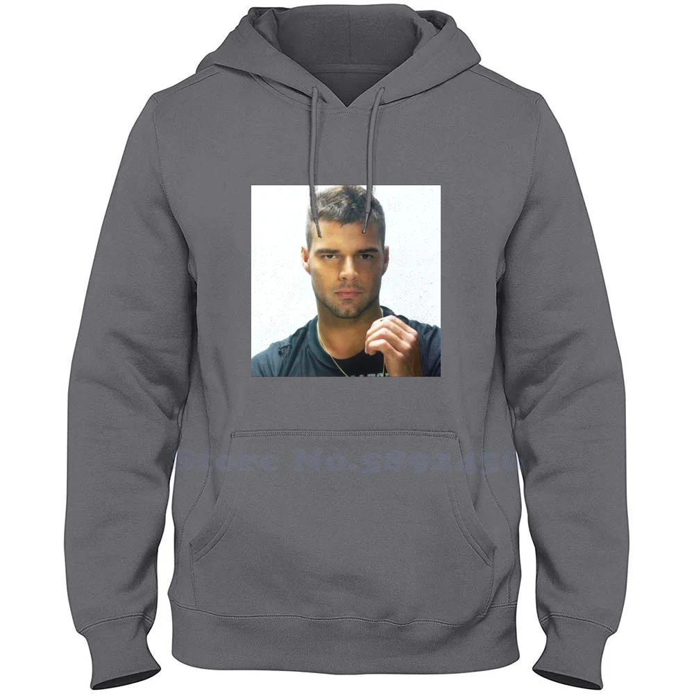 Ricky Martin Long Sleeve Sweatshirt Casual 100% cotton Hoodie