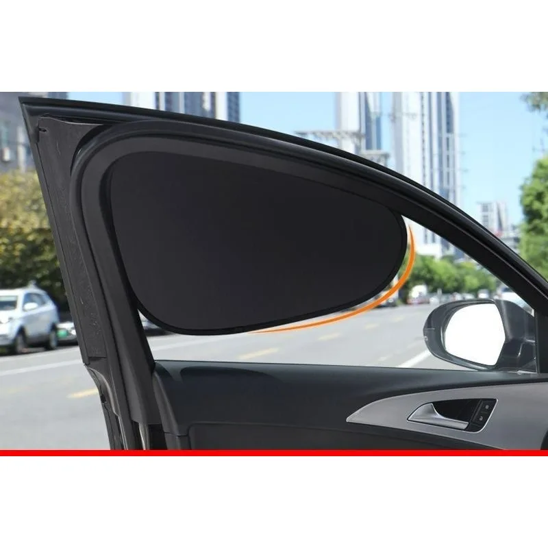 Neuer Elektrostatischer Sonnenschutz für Auto-Seitenfenster 4-Schicht Sonnenschutzvorhänge Blendschutz UV-Blocker Auto Innenraum-Blocker 99,9% UV-Schutz