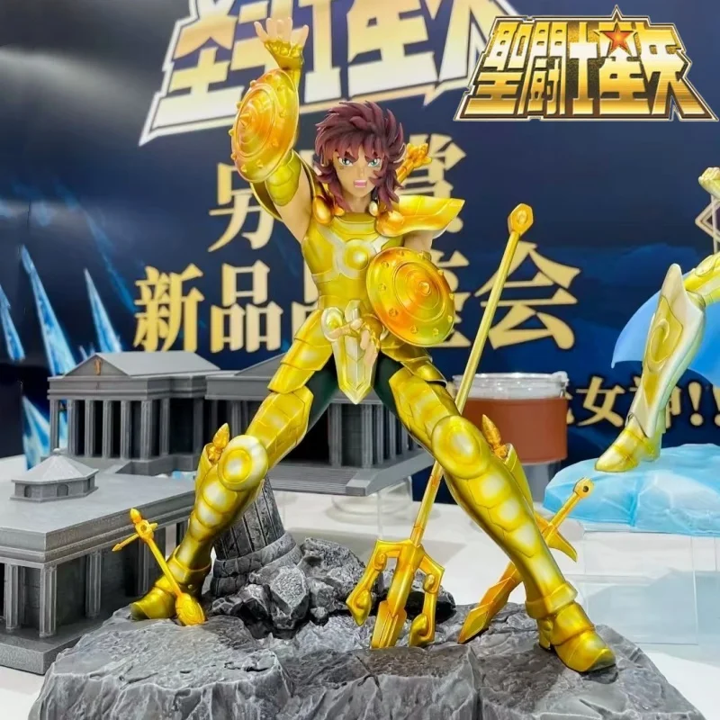 In Stock Genuine Saint Seiya Rewards Aquarius Capricorn Asura Libra Tong Hu Swan Glacier Figurine Gift Collectible Toys