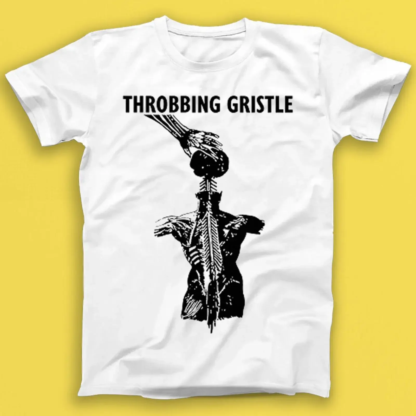Throbbing Gristle Electronic Industrial Music Best Seller T Shirt 2061 vintage Washed graphic Breathable Slightly streetwear