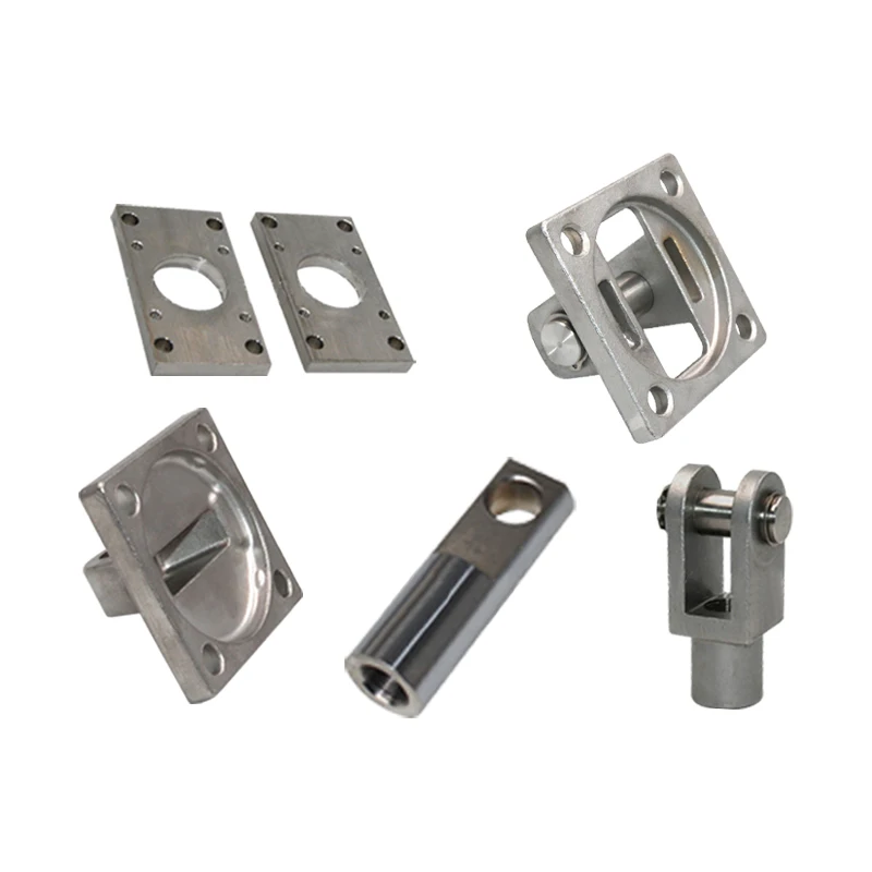304 Stainless Steel SC Cylinder CB Clevis Mount Bracket for Pneumatic Cylinder Installation & Fixing in Automotive Welding Lines