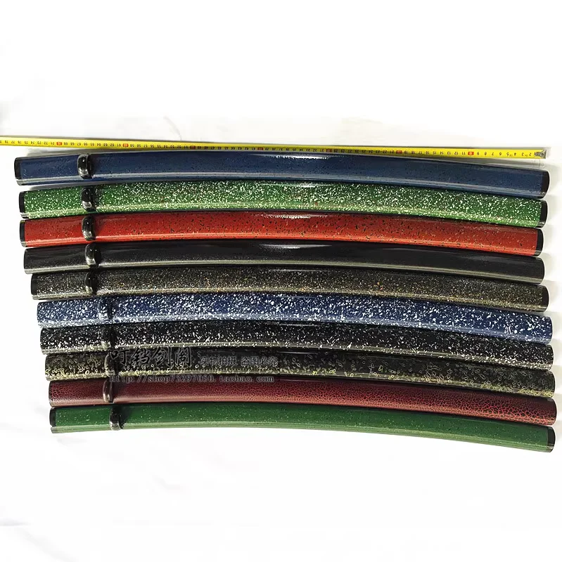 76cm Curved Solid Wood Wooden Samurai Katana Sword Saya Sheath Scabbard for 73*3.2*0.7cm Blade of Katana Tachi Sword's view 4