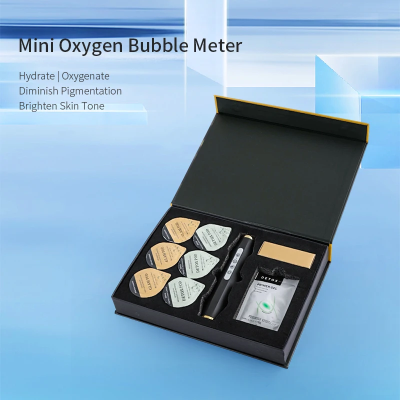 Oxygen Bubble Pen CO2 Oxygen Portable Facial Machine CO2 Gel Facial Skin Care Device Facial SPA CO2 Bubble Oxygen Beauty Machine