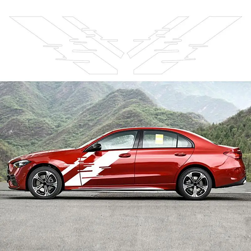 

Auto Car Sticker Car Racing Stripe Sticker Decal Car Stickers Automotive Body Stickers Car Accessories