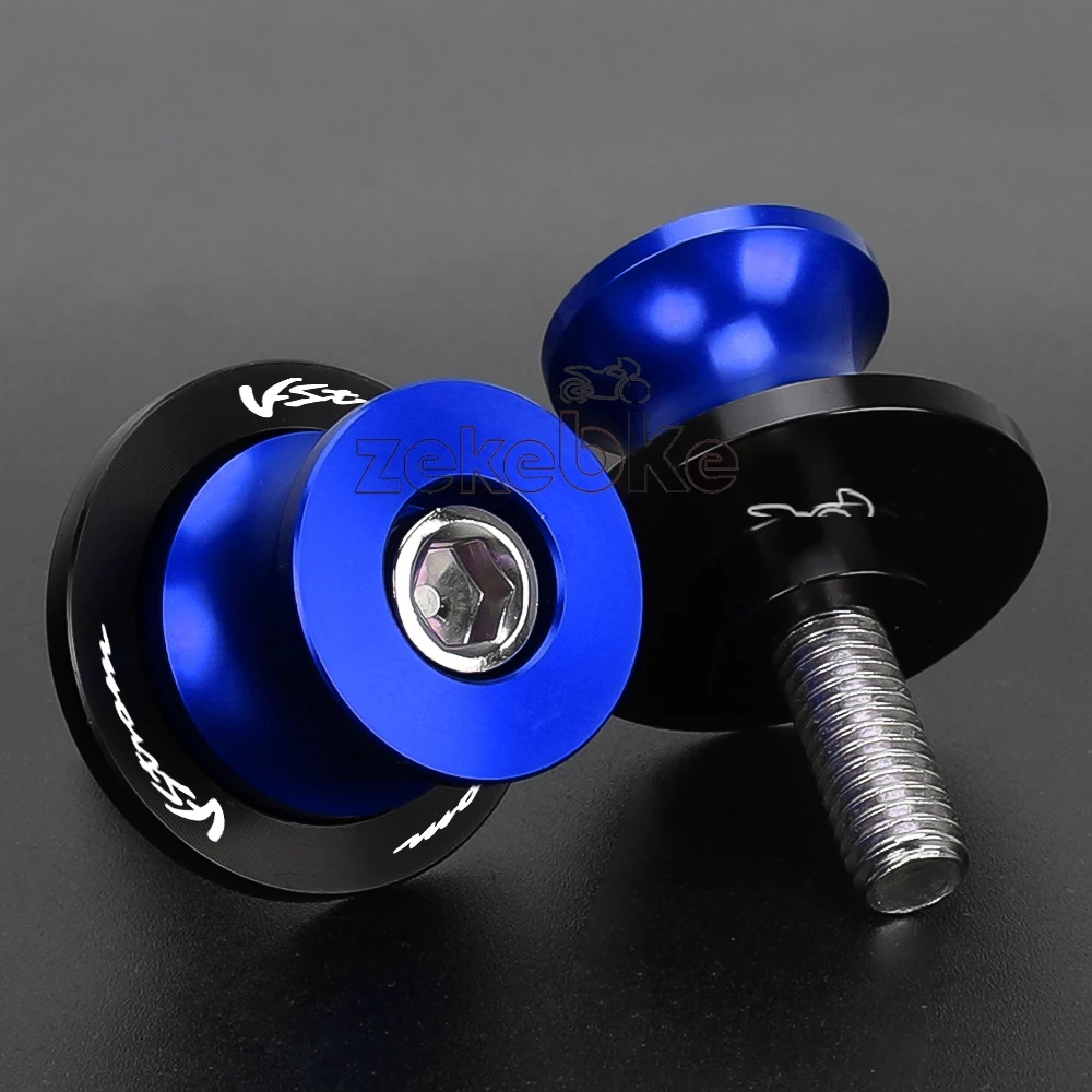 For Suzuki V-Strom V Strom 250 650 1050 DL650 DL1000 DL800 DE Motorcycles Accessories Swingarm Spools Rear Stand Screws Sliders
