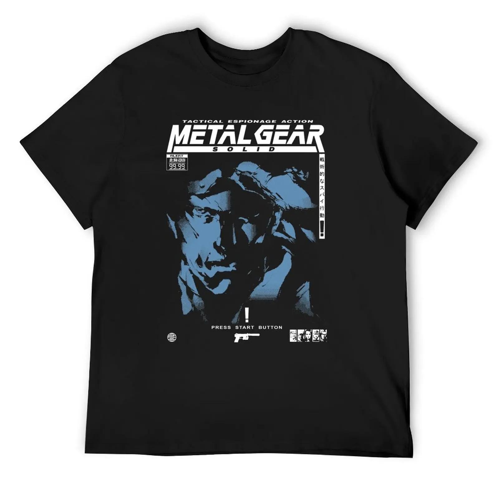 MGS1 - Snake T-Shirt T-Shirt oversizeds oversized mens vintage t shirts